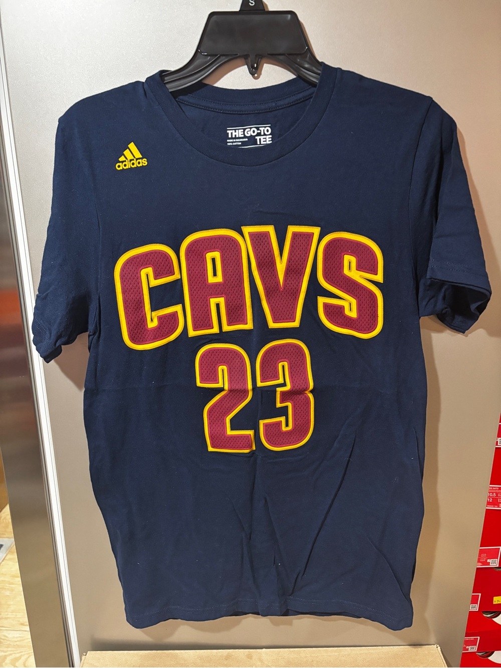 Size S- Adidas Cleveland Cavaliers Men’s T-Shirt LeBron James #23